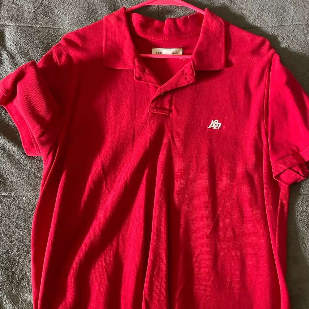 Men's Red Polo Shirt